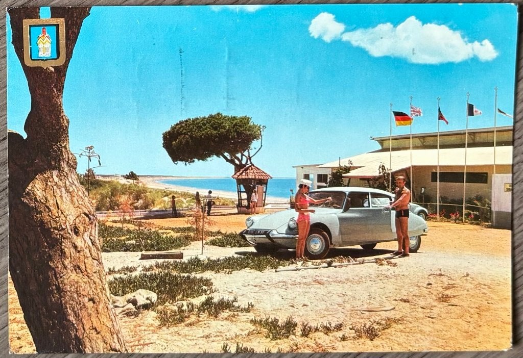 Auto's - Citroen DS - Algarve - Portugal - 1972, Verzenden, 1960 tot 1980, Gelopen, Overig Europa