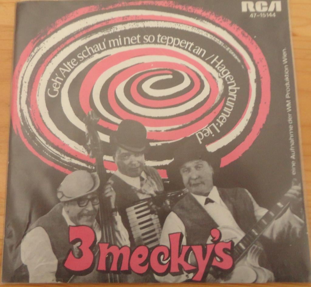 3 Mecky's > Hagenbrunner lied, Gebruikt, 7 inch, Single, Ophalen of Verzenden
