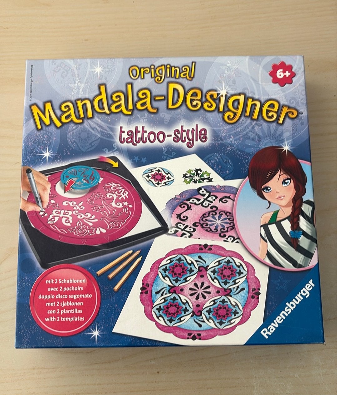 Original Mandala Designer (Tattoo-style), Ophalen of Verzenden, Nieuw