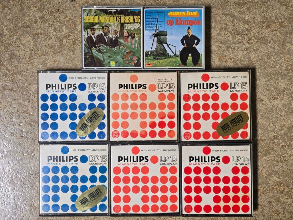 8 Volle banden, Audio, Tv en Foto, Bandrecorders, Ophalen of Verzenden, Onderdeel