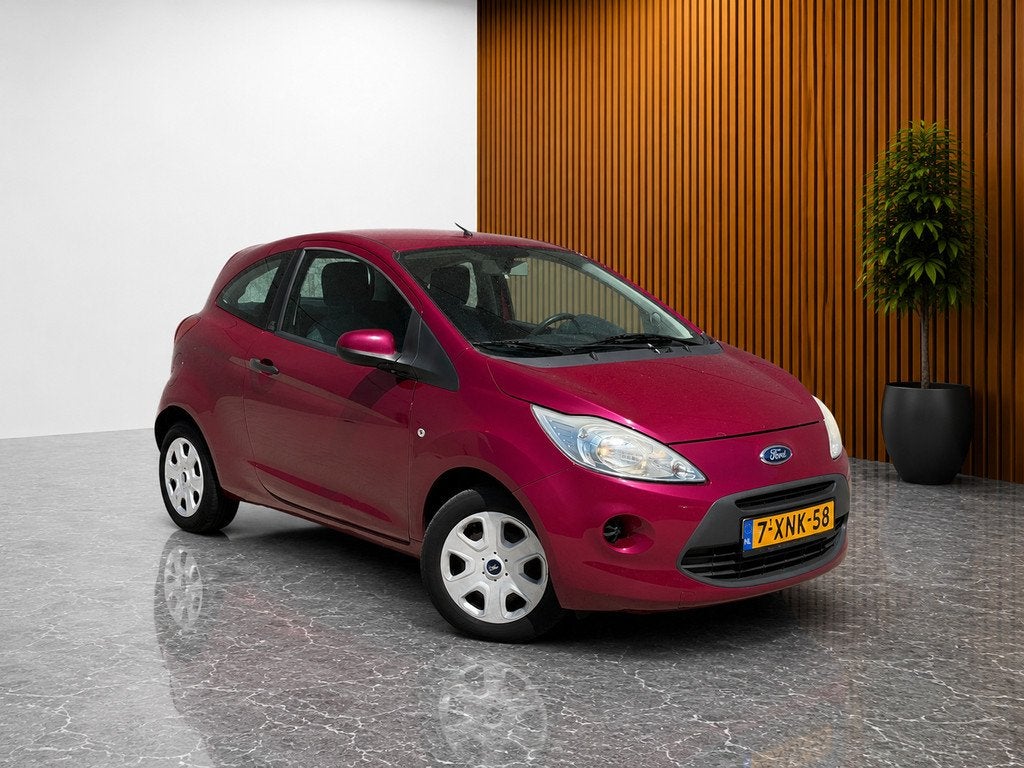 Ford Ka 1.2 ROZE! (NIEUWE APK, DISTRIBUTIERIEM VERVANGEN INR, Voorwielaandrijving, Stof, Gebruikt, 4 cilinders