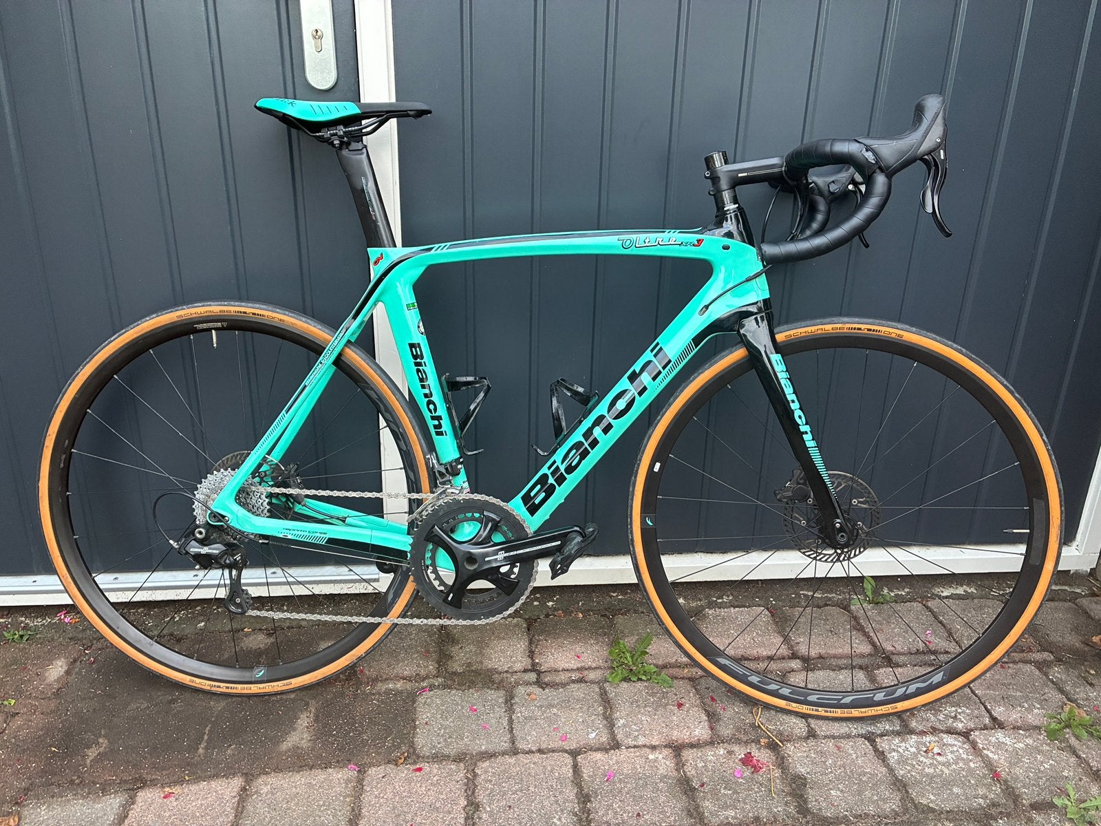 Bianchi Oltre XR3 - maat 57, 28 inch, Gebruikt, Carbon, Heren