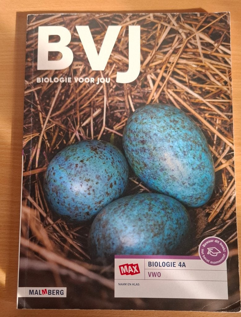 Biologie Voor Jou VWO 4A, Boeken, Schoolboeken, Ophalen of Verzenden, Zo goed als nieuw, VWO, Biologie