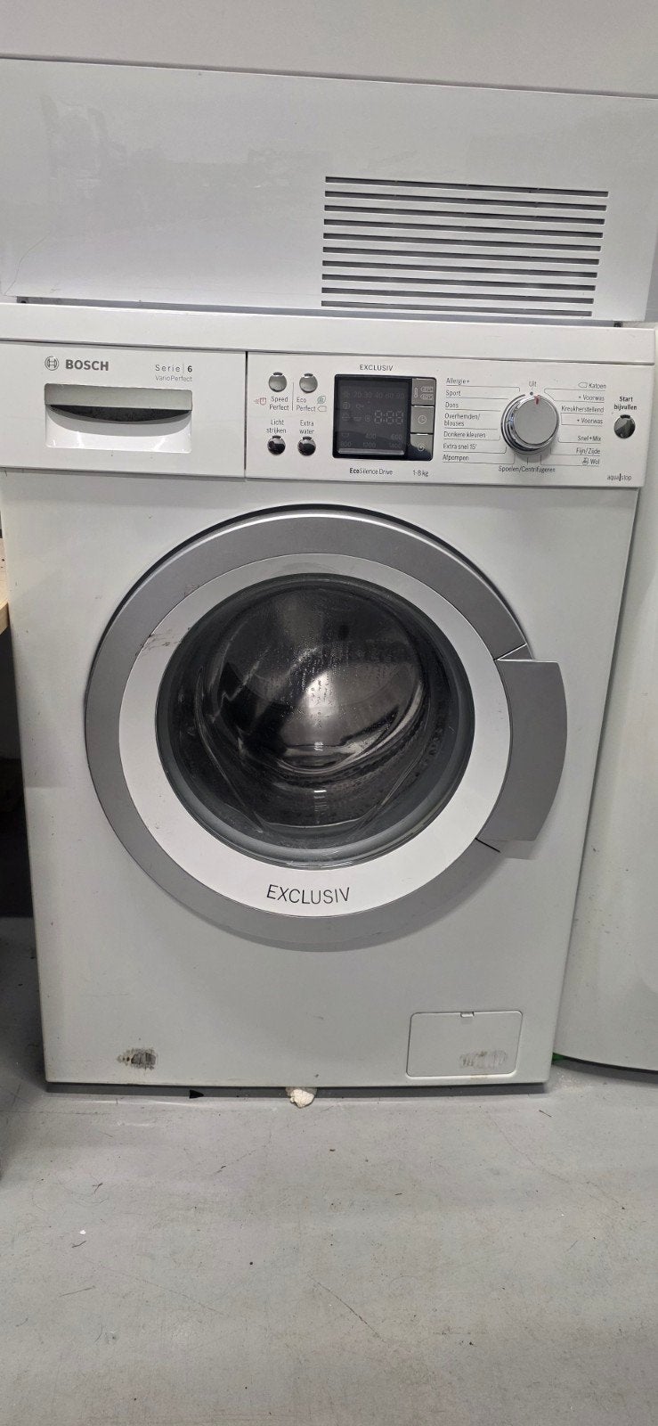 Bosch Serie 6 VarioPerfect Wasmachine - Zo goed als nieuw, 1200 tot 1600 toeren, 8 tot 10 kg, Postbus 5000, 4800 DD Breda, Nederland