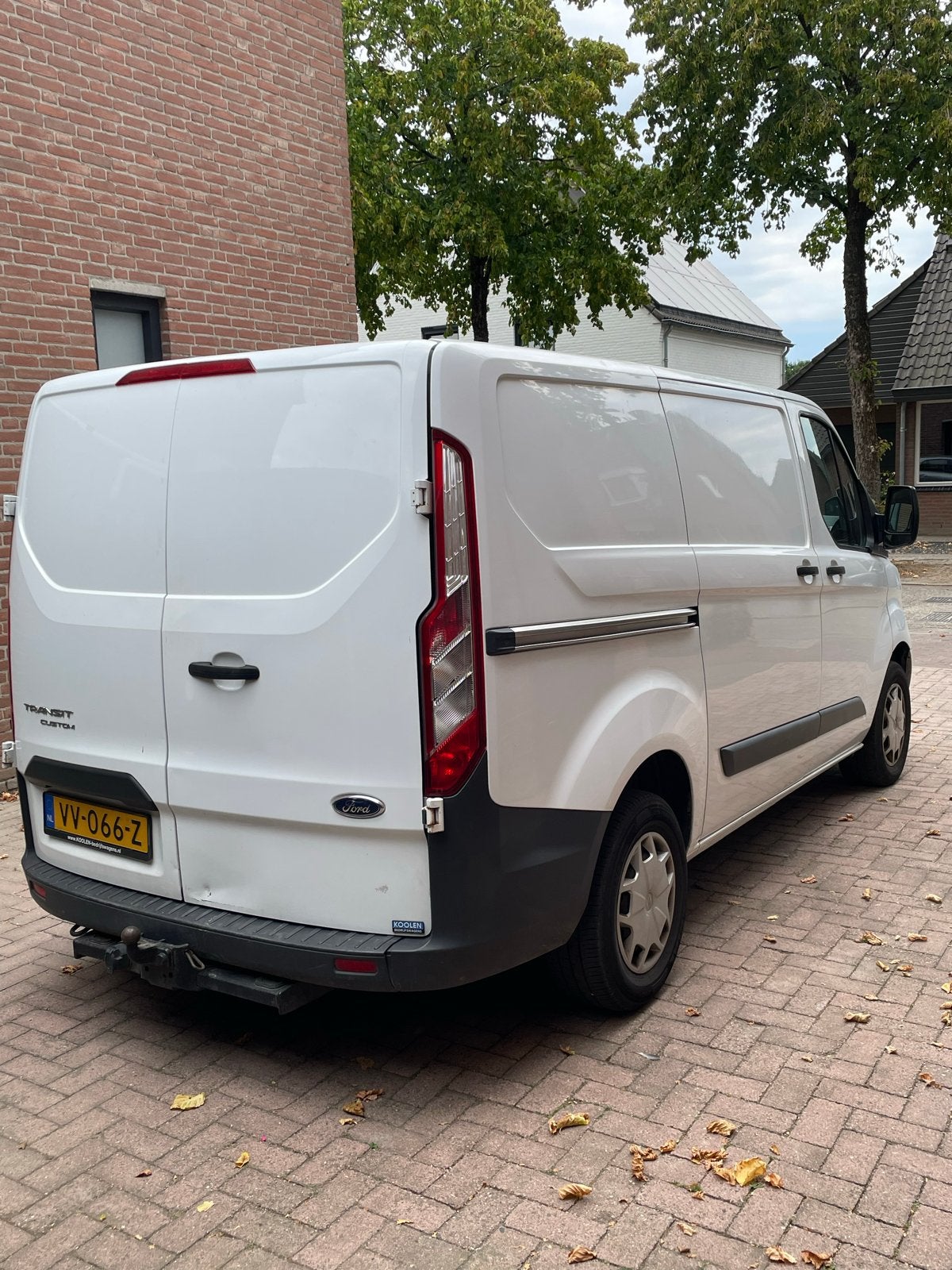 Ford Transit Custom GB 2.2 Tdci 100PK 290 L1h1 2016, Voorwielaandrijving, Zwart, 100 pk, Wit