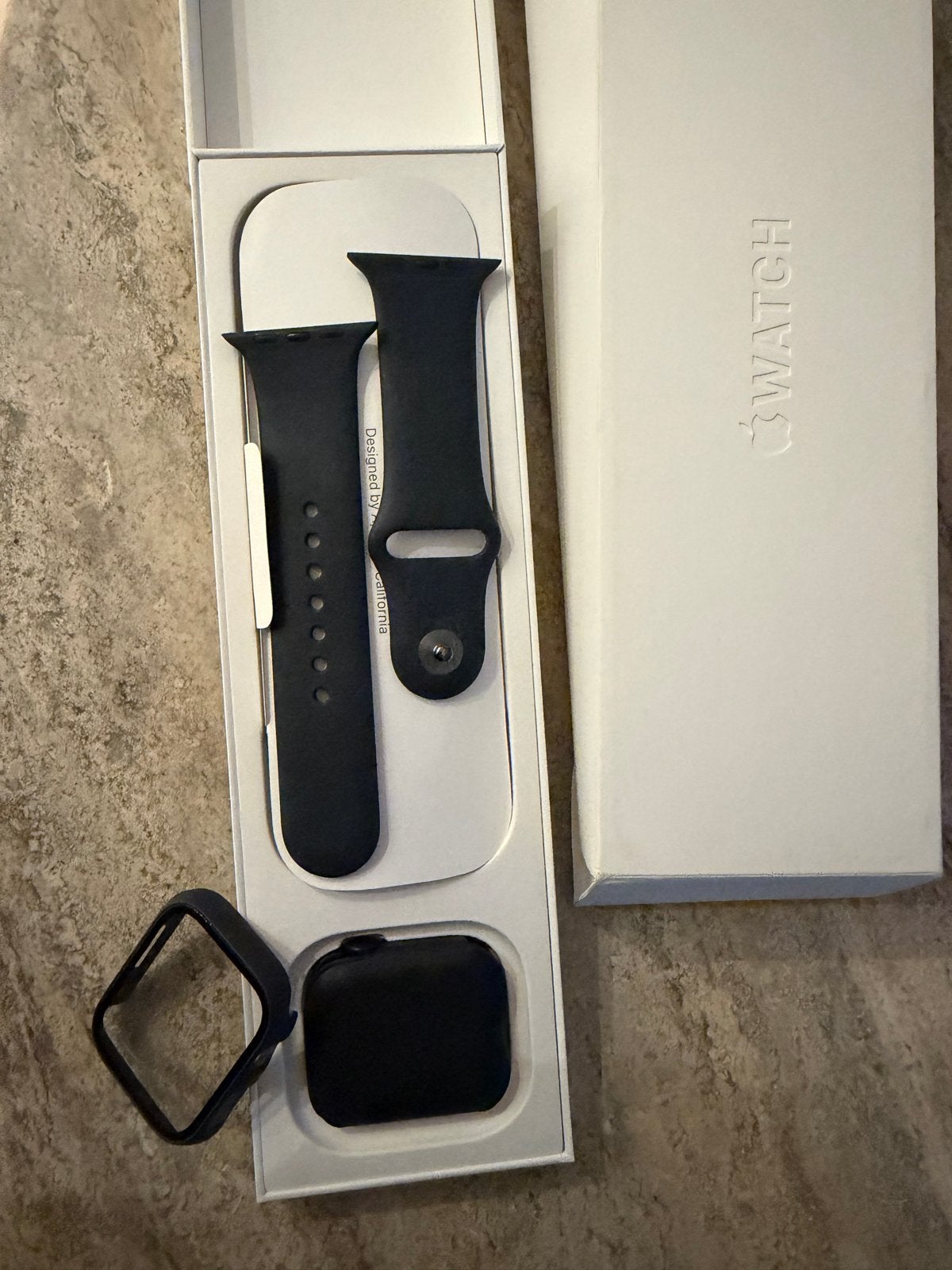 Apple Watch Series 9 (45mm) Midnight Aluminium, Ophalen, Afstand, Blauw, IOS