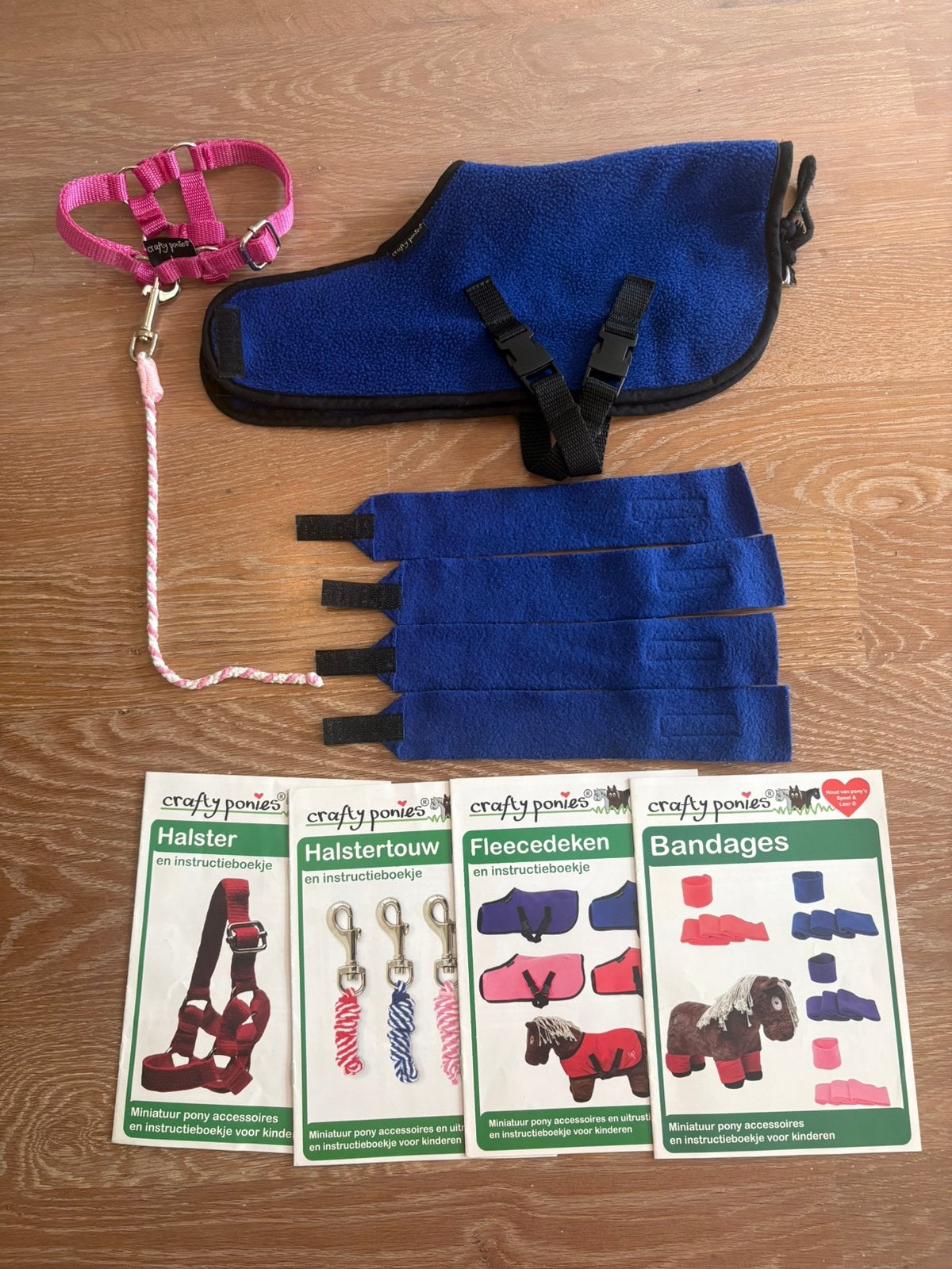Dekeset, blauw/roze, Ophalen of Verzenden, Zo goed als nieuw, Meisje