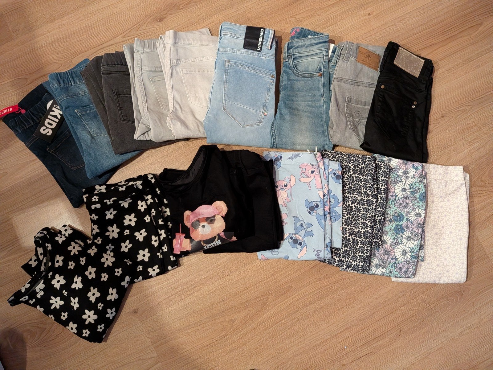 Kledingpakket meisje maat 122/128, Kinderen en Baby's, Ophalen, Zo goed als nieuw, Meisje, Broek