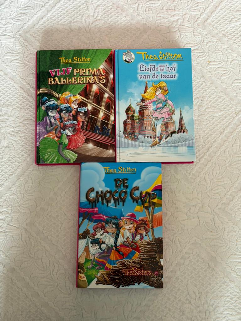 Thea Stilton / Thea Sisters boekenpakket (3 boeken), Boeken, Ophalen of Verzenden, Fictie algemeen