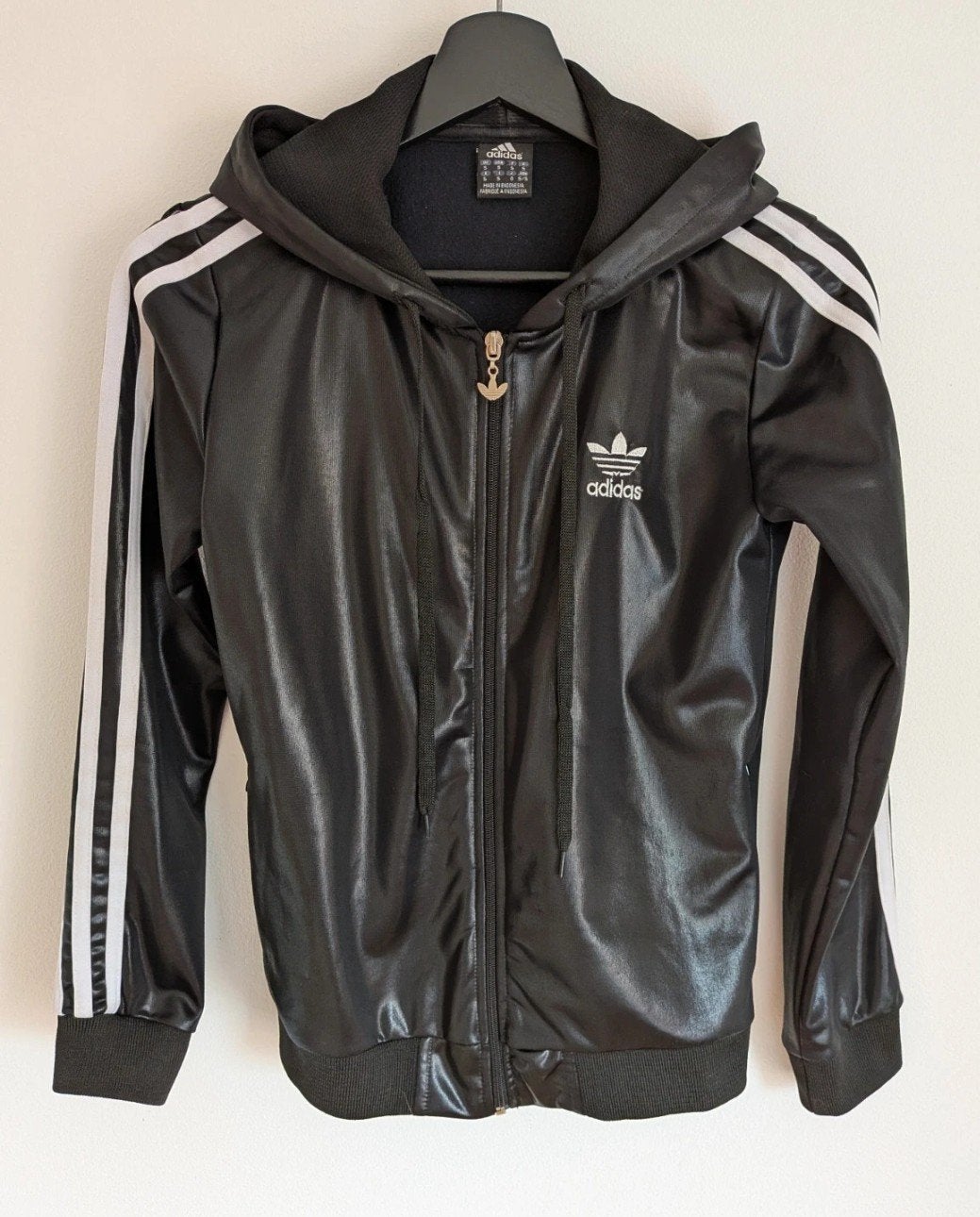 Adidas Chille 62 trainings jas - maat S, Kleding | Heren, Truien en Vesten, Zwart, Ophalen of Verzenden, Zo goed als nieuw, Adidas