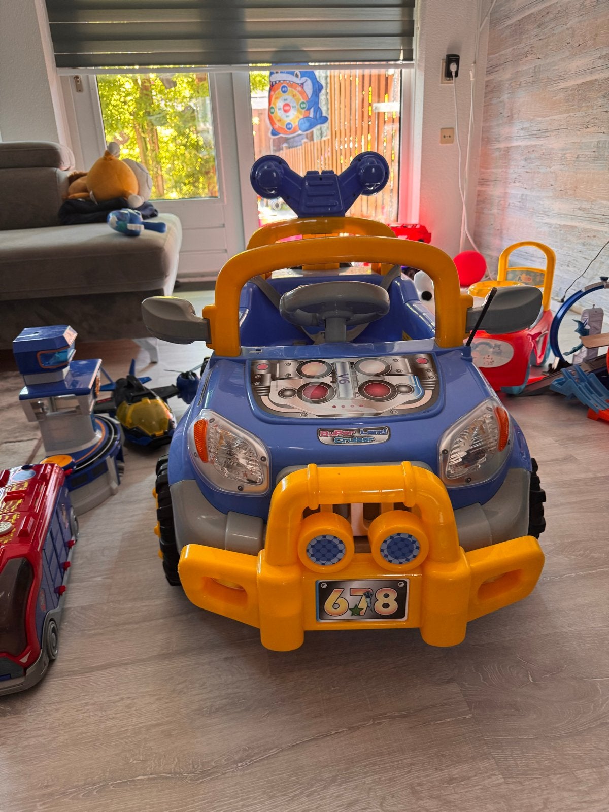 Stoere Kinderauto Land Cruiser - Elektrisch Rijden, Ophalen, Gebruikt