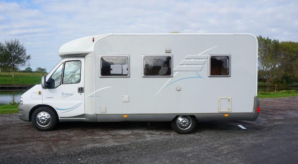 Mooie wintervaste Hymer camper T655, Standaard zit, Ringverwarming, Airbags, Luifel