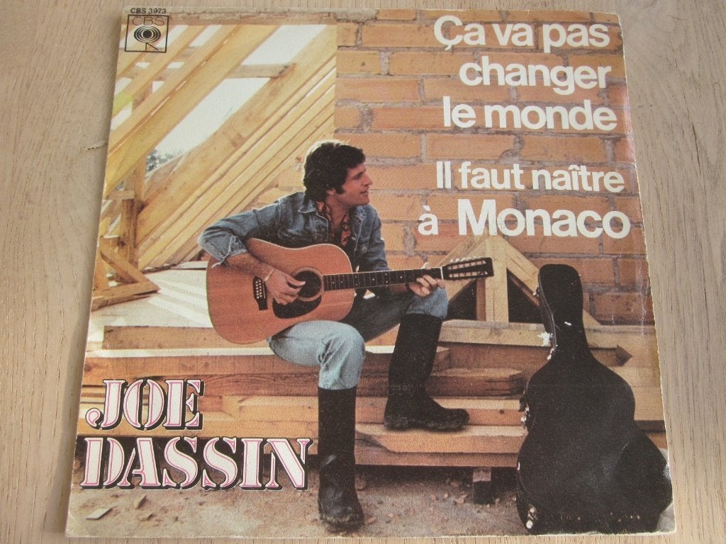 Joe Dassin - Ca va pas changer le monde, Verzenden, 7 inch, Single, Pop