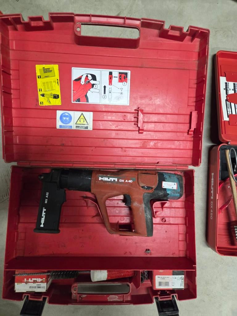 Hilti DX A40 Schiethamer - Krachtig en Betrouwbaar, Doe-het-zelf en Verbouw, Ophalen of Verzenden, Gebruikt, 600 watt of meer