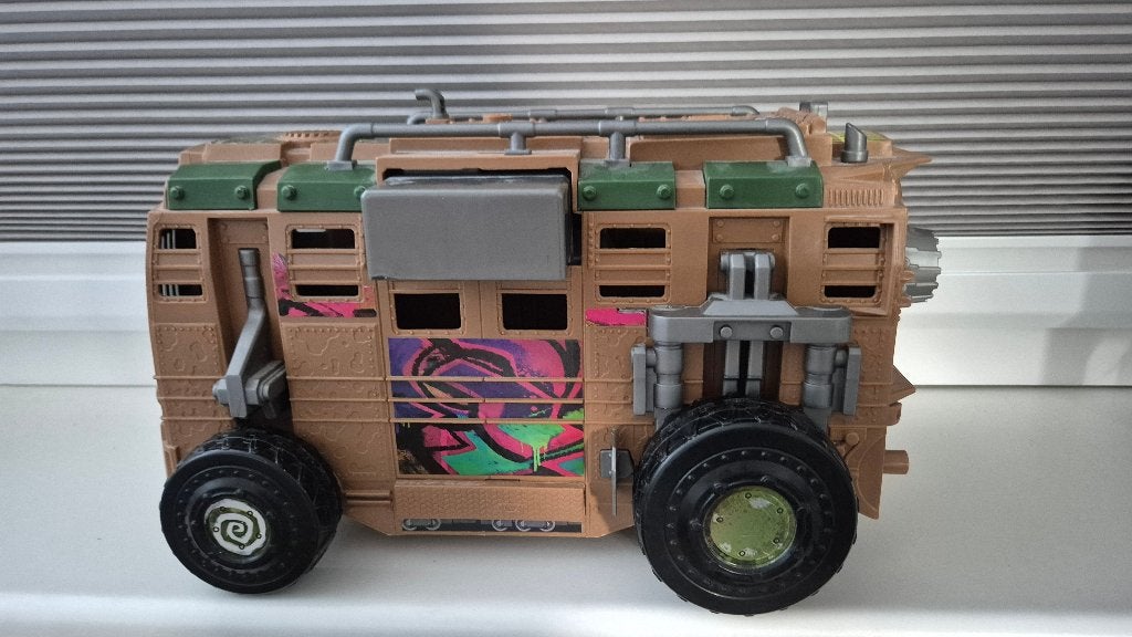 Ninja Turtles Legertruck, Ophalen of Verzenden, Gebruikt