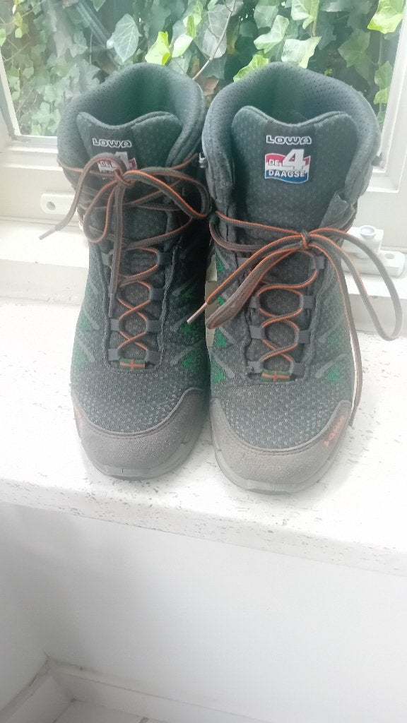 Lowa dameswandelschoenen gtx mid maat 42, Sport en Fitness, Bergsport en Wandelen, Ophalen, Gebruikt, Schoenen