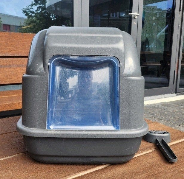 Imac Kattenbak MyCat 2nd Life Recycled In goede staat 40x50, Ophalen of Verzenden, Zo goed als nieuw