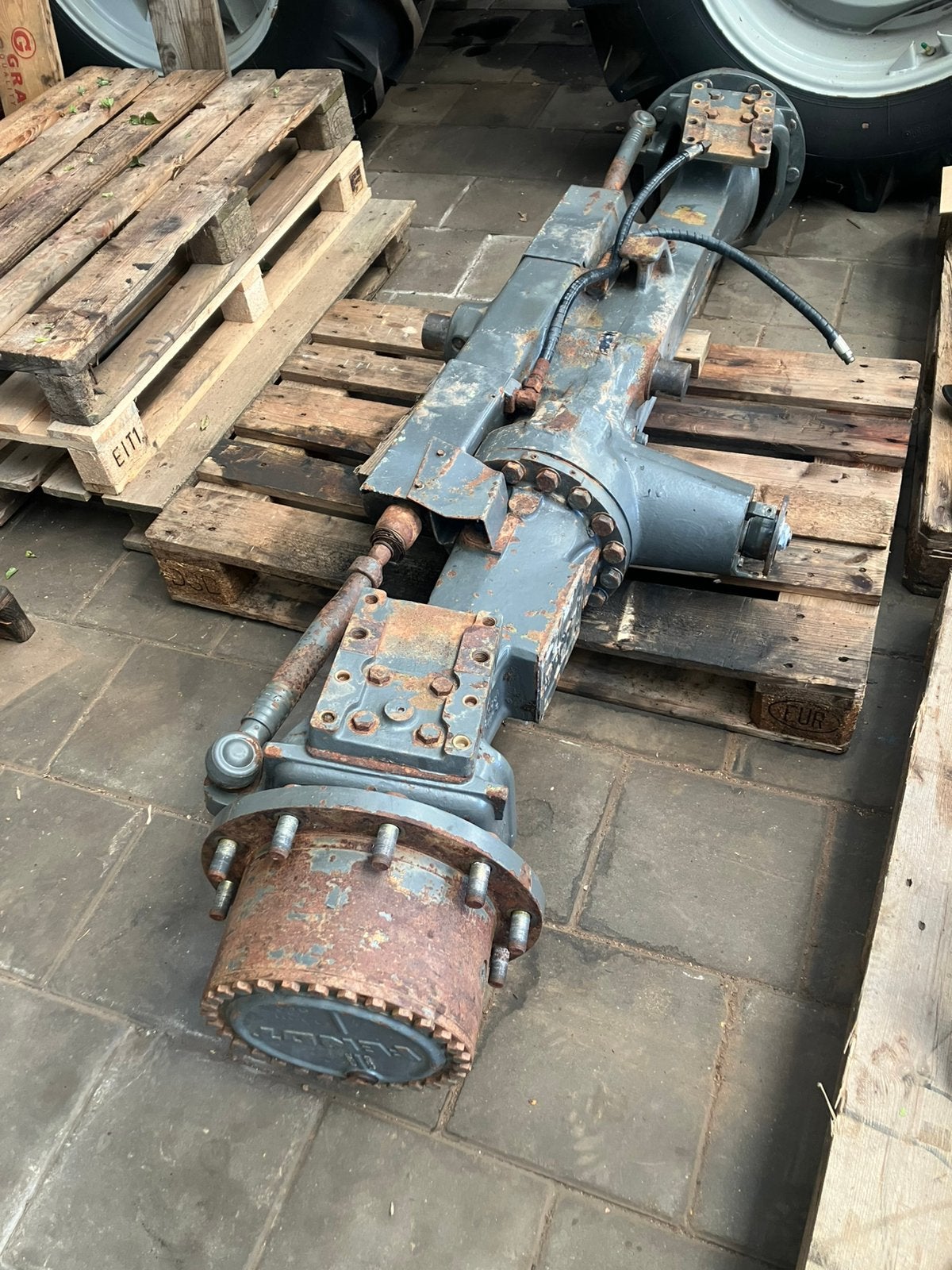 Fendt 615 614 612 611 LSA Vooras DANA, Ophalen