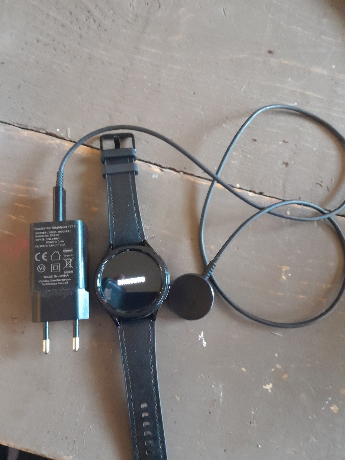 Samsung Smartwatch - Zo goed als nieuw, Zwart, Ophalen of Verzenden, Zo goed als nieuw, Samsung