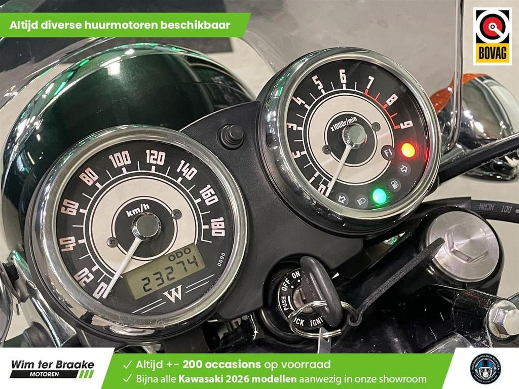 Kawasaki W 800 (bj 2011), 2 cilinders, Bedrijf, Onbekend, KAWASAKI