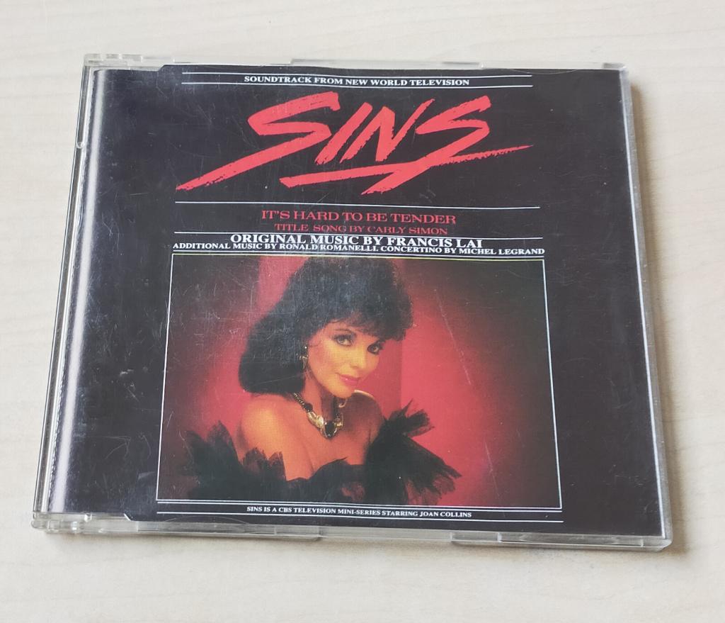 Carly Simon - It's Hard To Be Tender CD Single 1986 Sins, Ophalen of Verzenden, Zo goed als nieuw, Pop