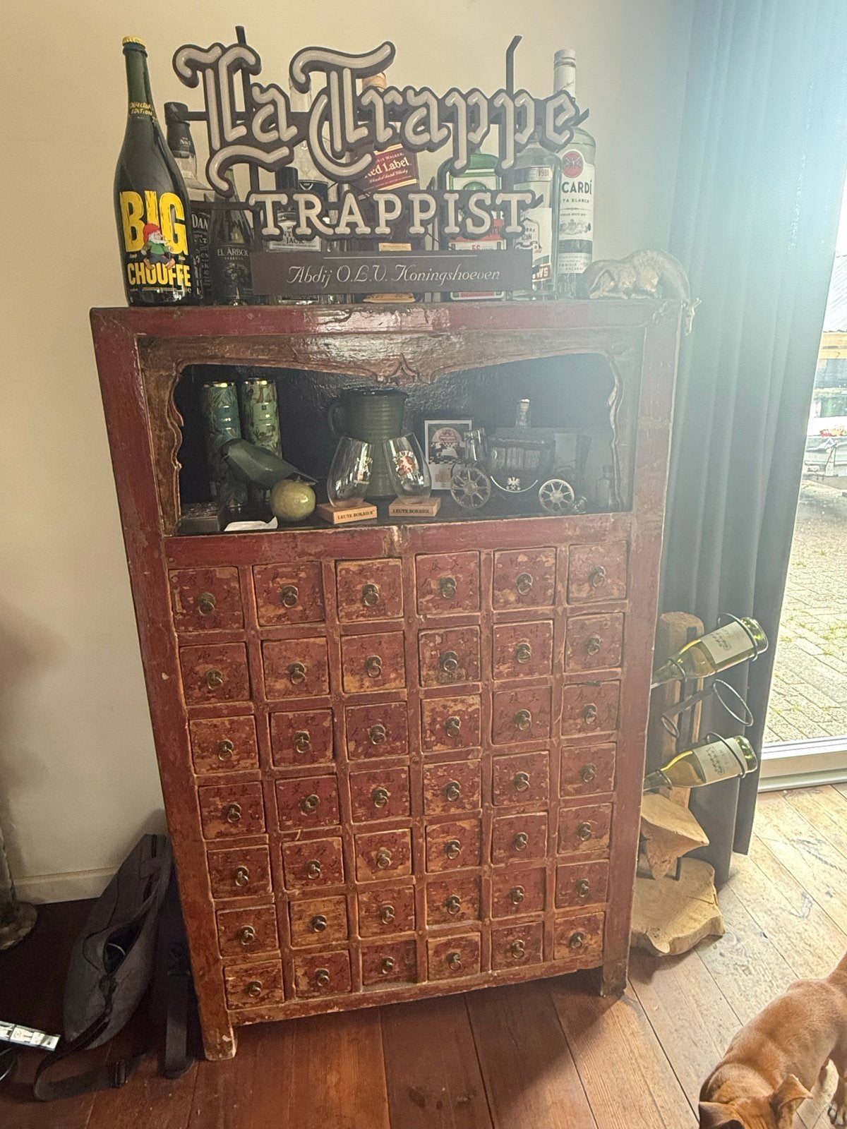 Antieke Chinese Apothekerskast met 48 Lades, Ophalen