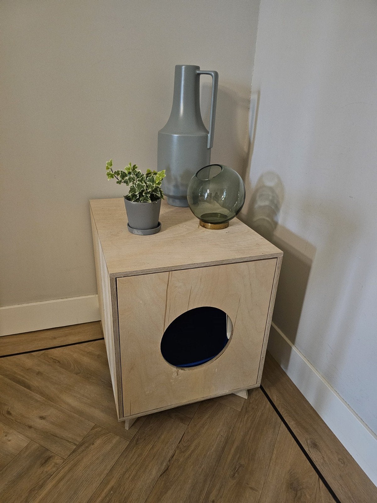 Kattenbak ombouw 2x, Ophalen