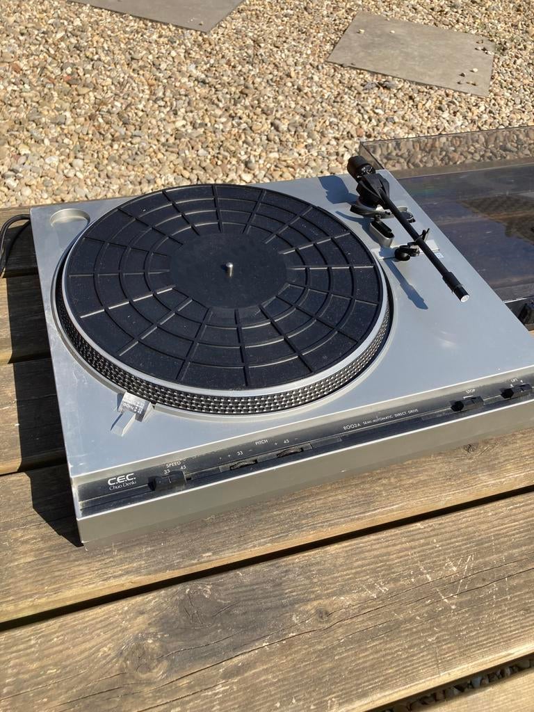C.E.C Chuo Denki Platenspeler - Werkend, mist kop, Audio, Tv en Foto, Platenspelers, Ophalen of Verzenden, Zo goed als nieuw, Platenspeler