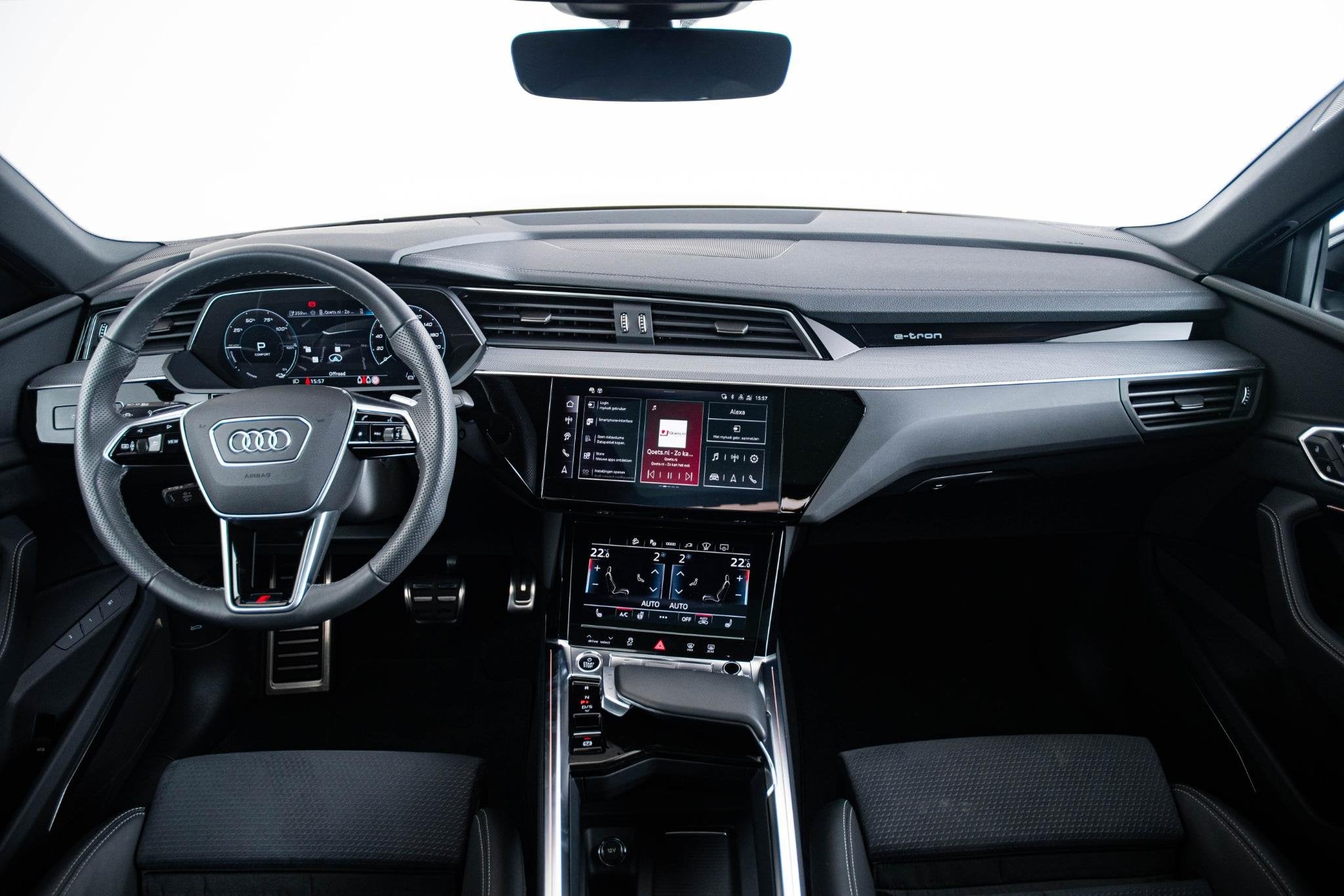 Audi Q8 Sportback e-tron 55 quattro Advanced Edition 115 kWh, Automaat, Huisgarantie, Met garantie (alle), 408 pk