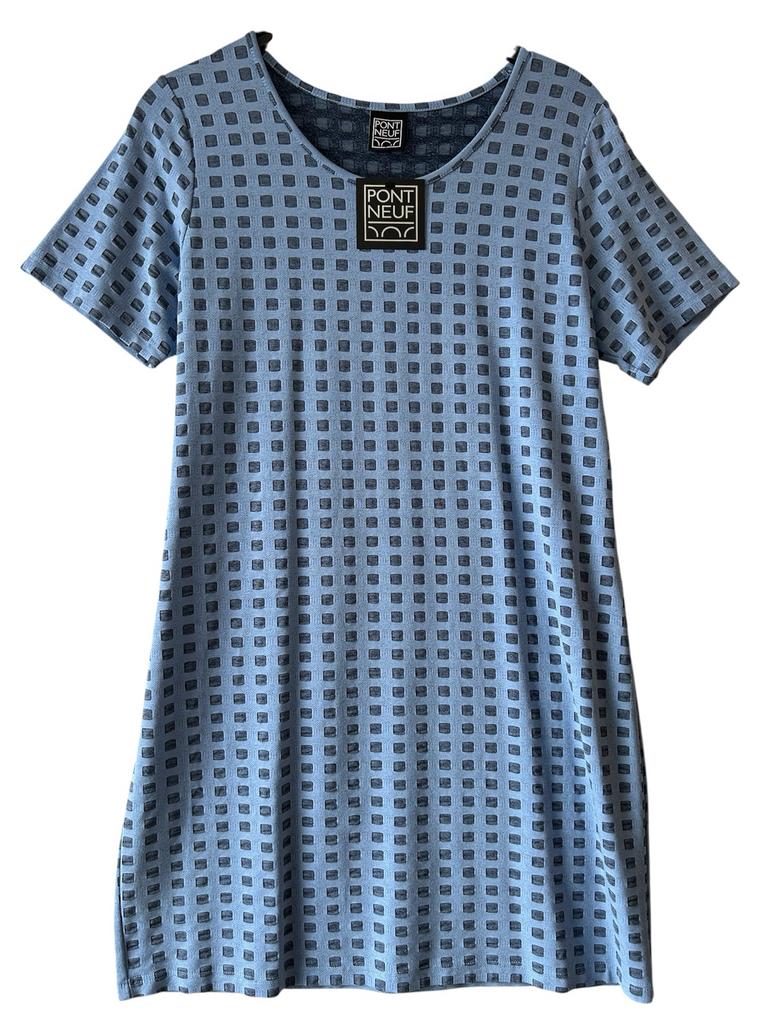 Nieuwe Pont Neuf stretch jurk maat L, Verzenden, Nieuw, Blauw, Jurk
