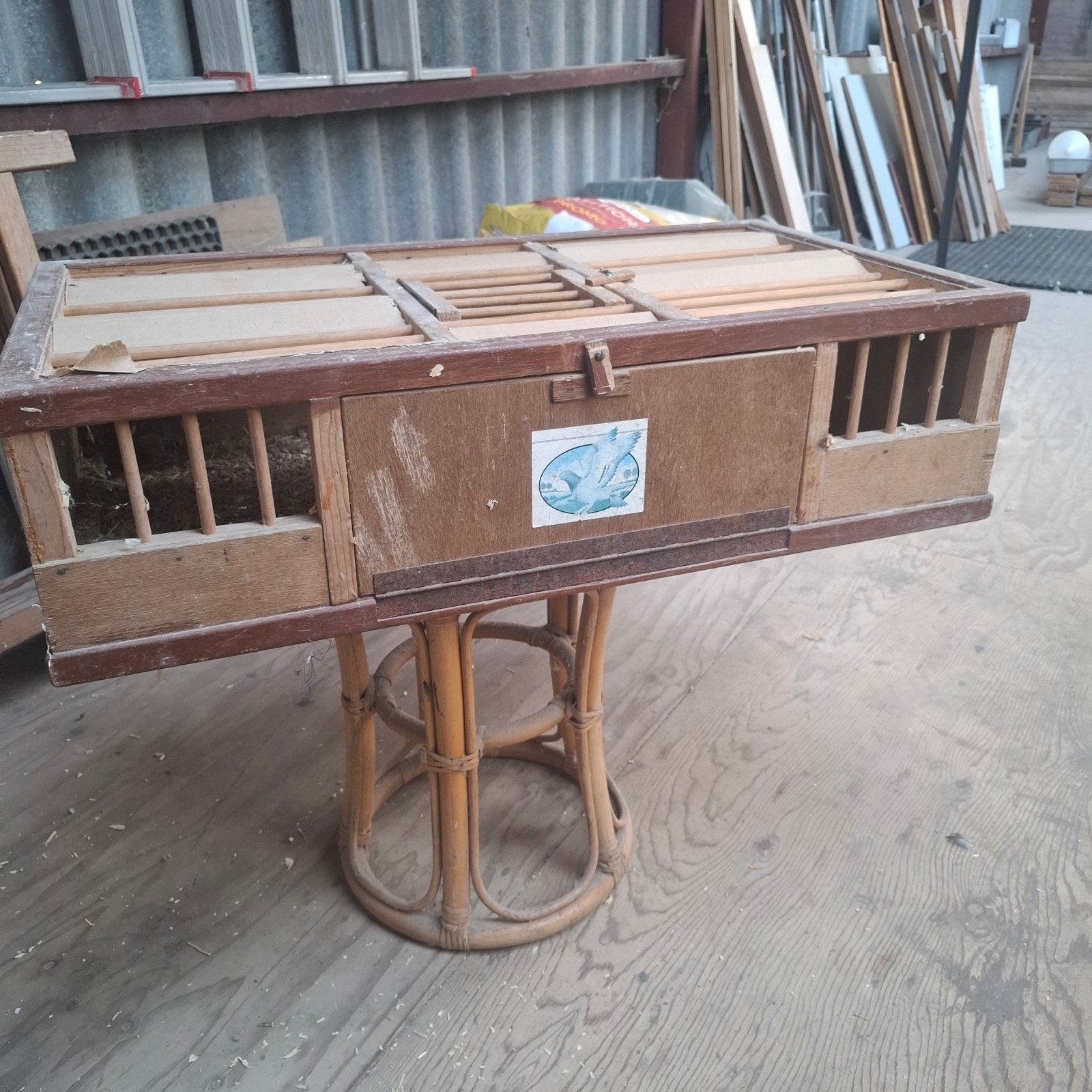 duiven mand 82 x46 x22 cm, Meerdere dieren, Postduif