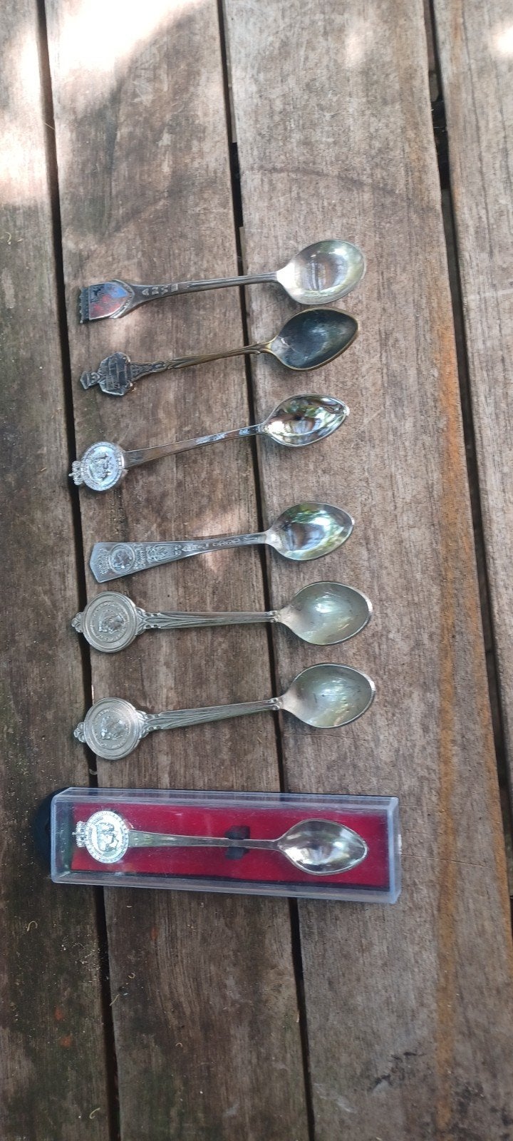 5 Koningshuis en ANWB verzamellepeltjes, Antiek en Kunst, Ophalen of Verzenden