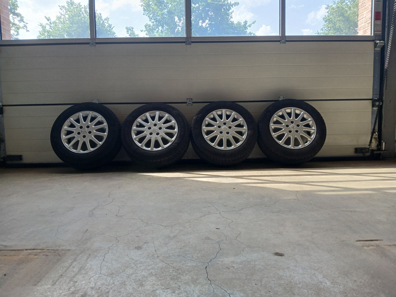 Zomerwielenset peugeot expert 2006-2016 16INCH lichtmetaal, Auto-onderdelen, Banden en Velgen, Ophalen, 16 inch, Banden en Velgen