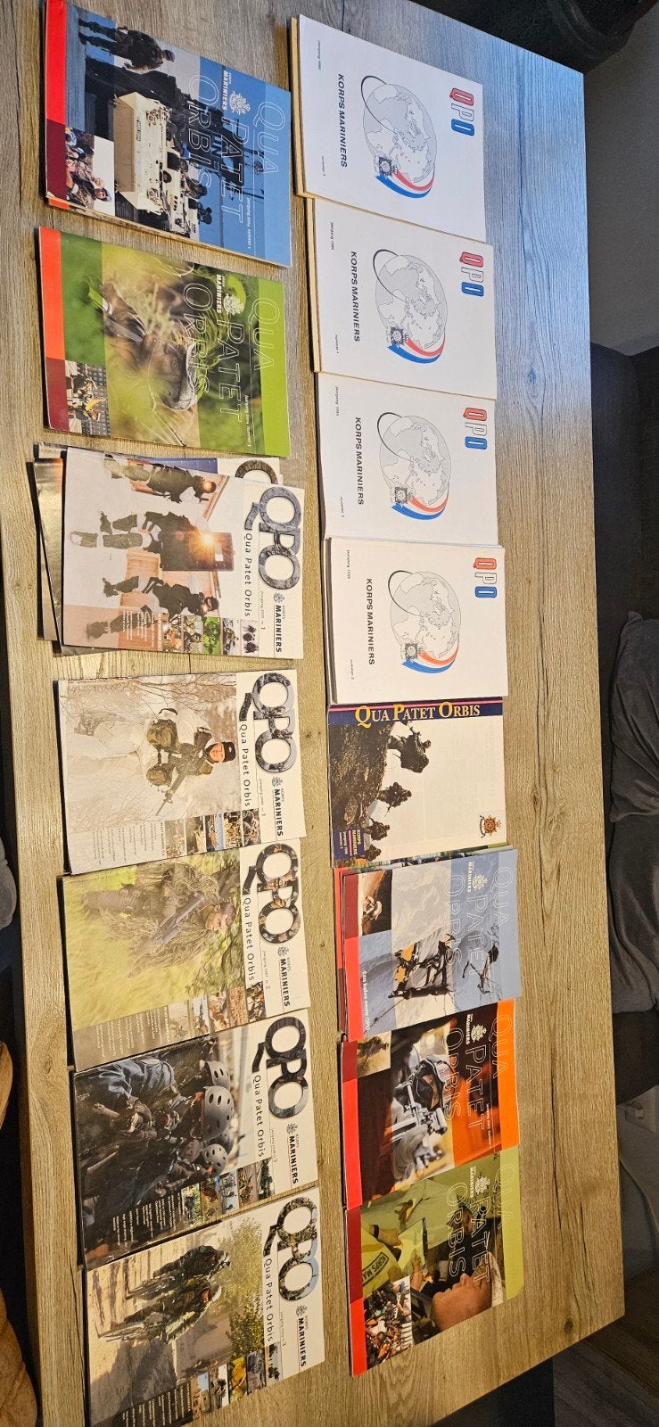 Tijdschriften Qua Patet Orbis ( 25 stuks), Ophalen of Verzenden, Marine, Nederland, Boek of Tijdschrift