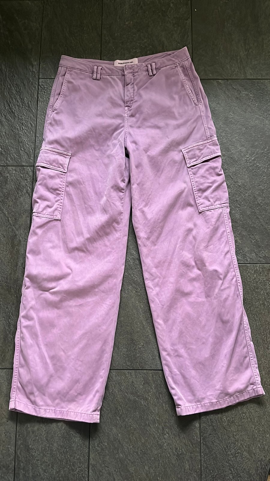 Drykorn cargo broek, Maat 38/40 (M), Paars, Ophalen of Verzenden, Zo goed als nieuw