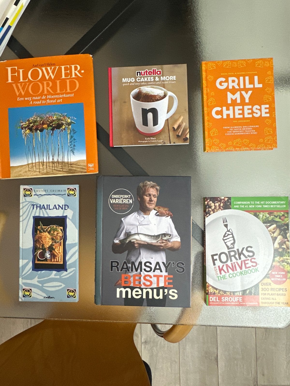 Kookboeken: Nutella, Grill My Cheese, Ramsay, Thailand, Fork, Gelezen, Hoofdgerechten, Azië en Oosters, Vegetarisch