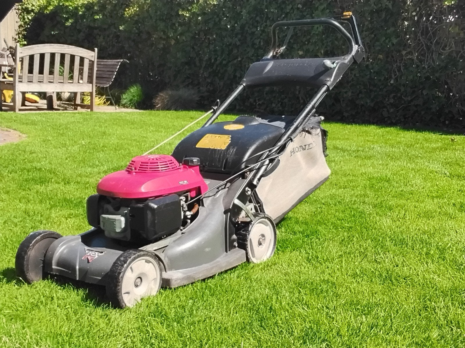 HONDA HRX 476 CPXE KUNSTOF MAAIDEK MESKOPPELING, Tuin en Terras, Ophalen, Gebruikt