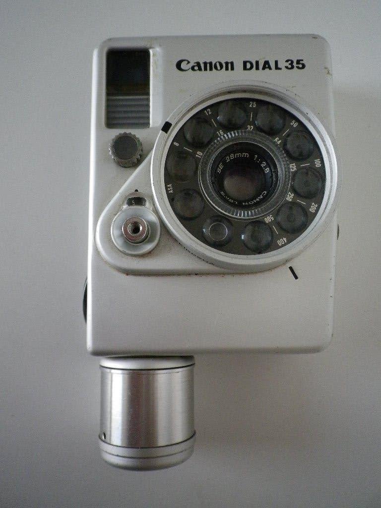 Canon dial 35, Ophalen of Verzenden, Gebruikt, Compact, Canon