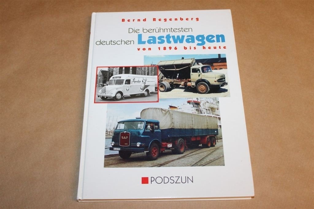 Prachtig boek over beroemde Duitse vrachtwagens, Boeken, Ophalen of Verzenden, Zo goed als nieuw, Tractor en Landbouw