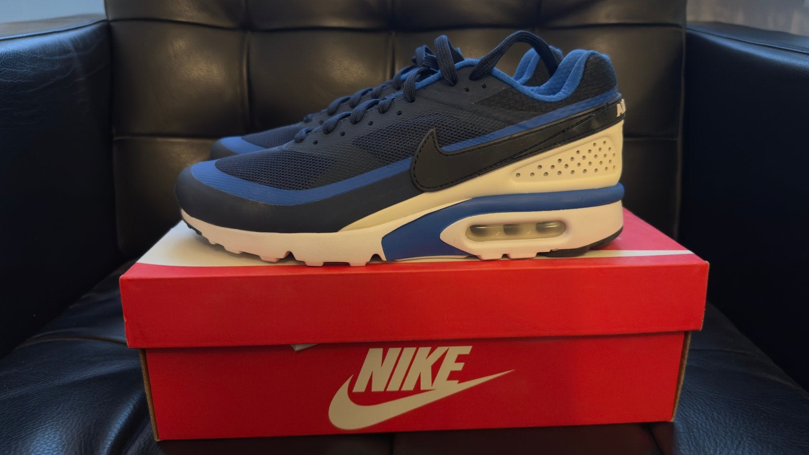 Nike Air Max Ultra (zeldzaam!), Ophalen of Verzenden, Zo goed als nieuw, Blauw, Sneakers of Gympen