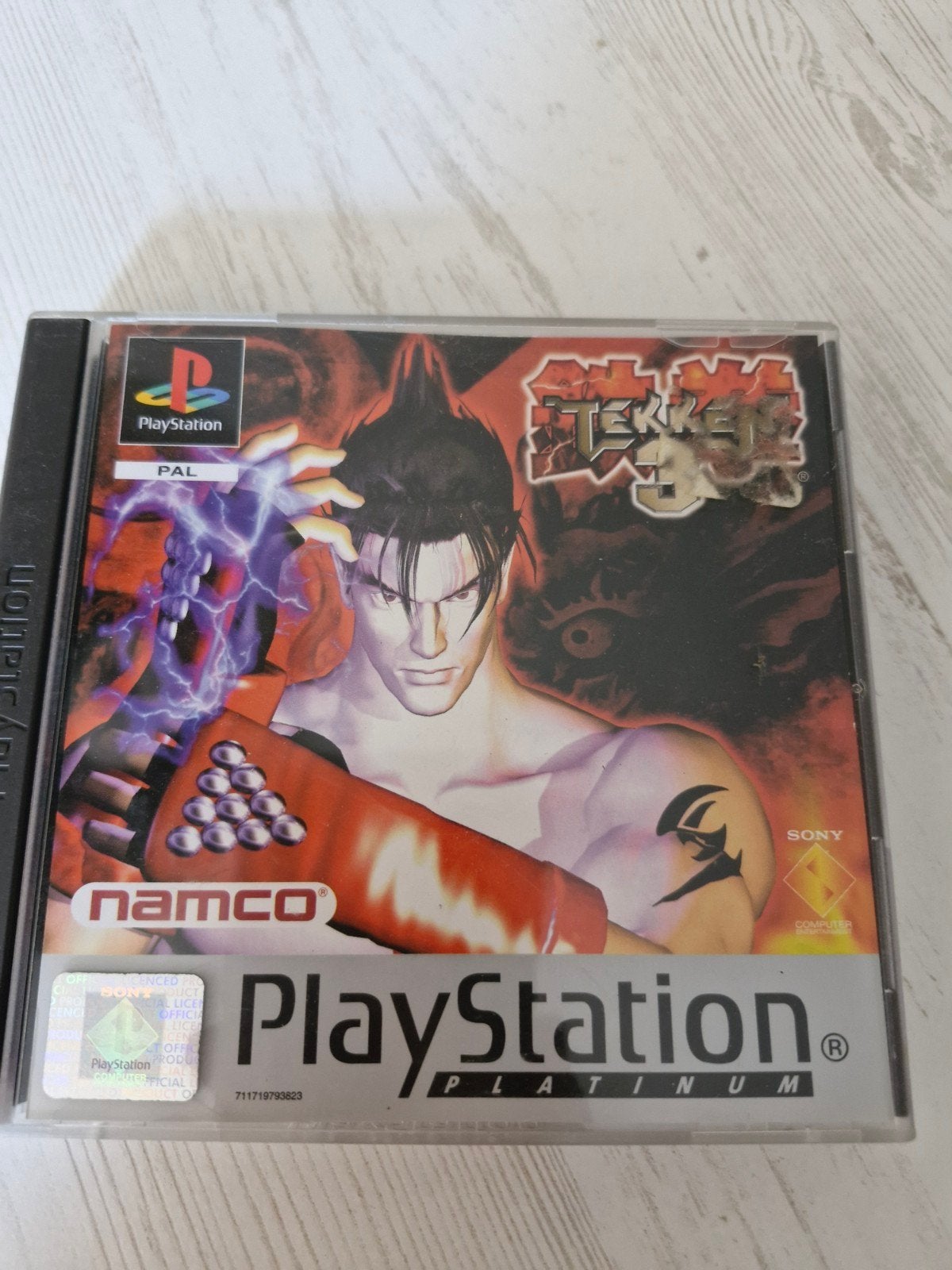 Tekken 3 PlayStation 1 Platinum Edition, Spelcomputers en Games, Games | Sony PlayStation 1, Ophalen, Gebruikt, Vechten, 2 spelers
