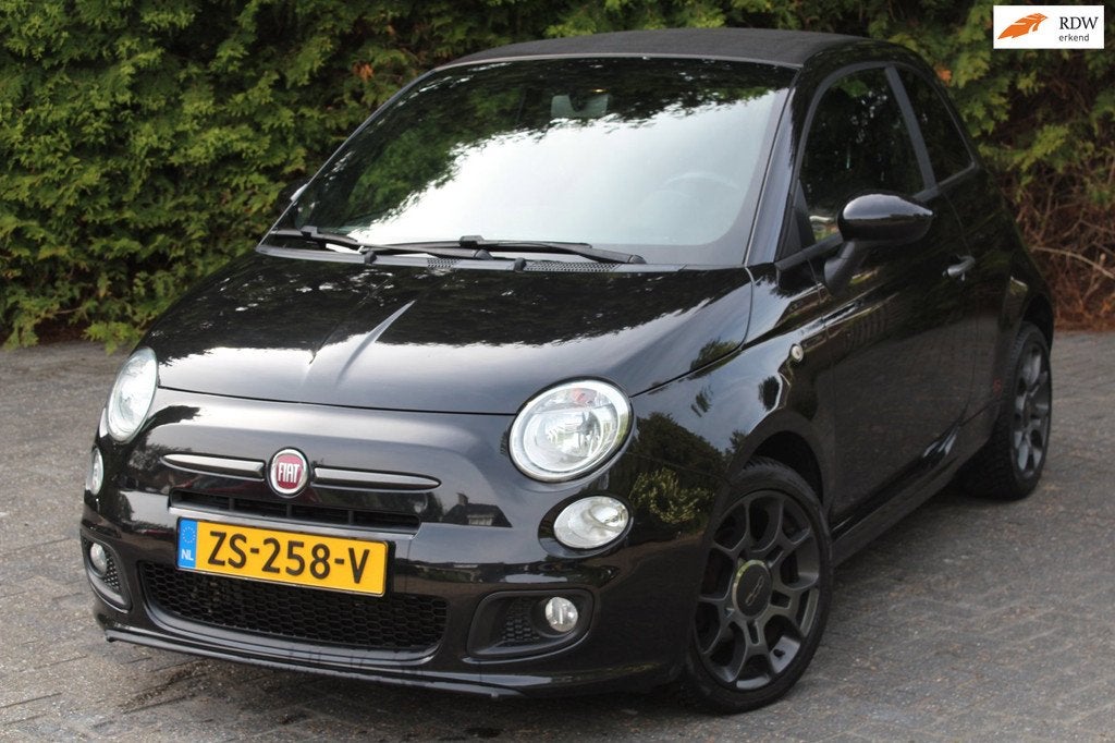 Fiat 500 C 0.9 TwinAir Lounge 86PK Sport Edition Cabrio | Le, Auto's, Fiat, Euro 5, 86 pk, Gebruikt, Cabriolet