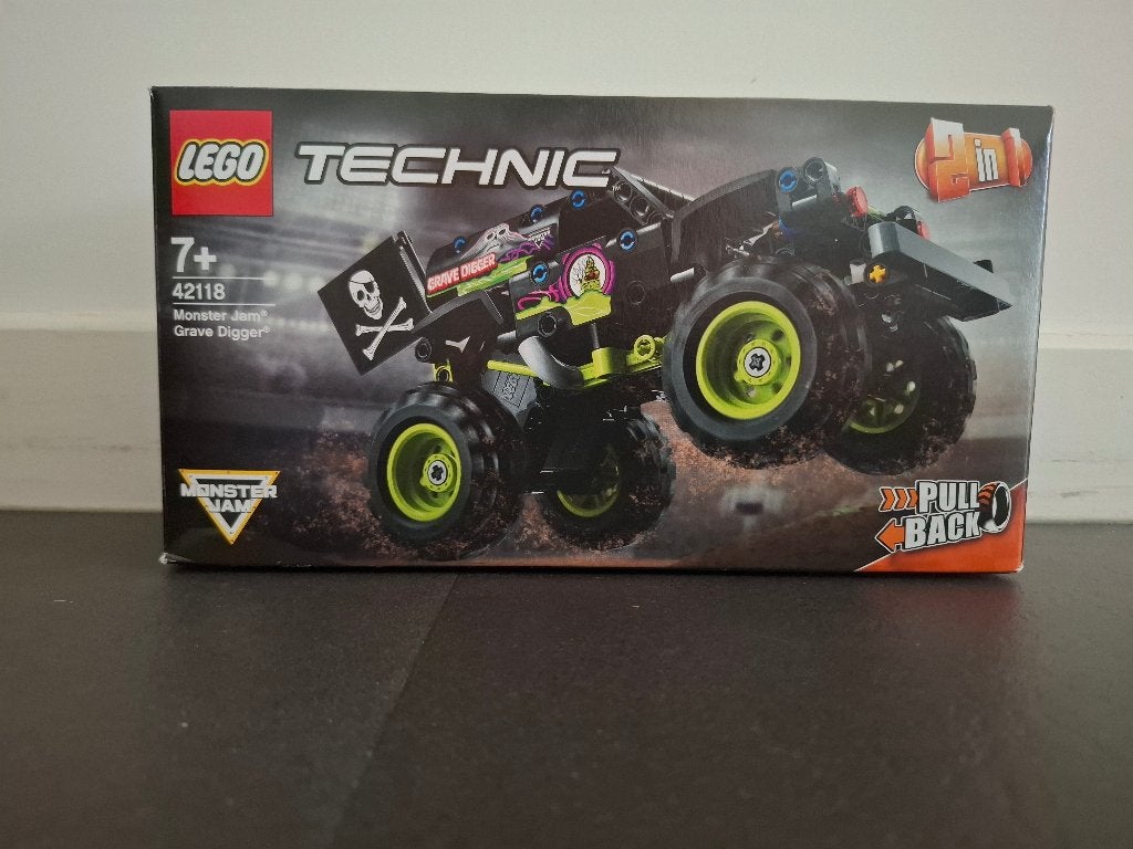 LEGO Technic 42118 - Monster Jam Grave Digger, Ophalen, Compleet, Lego, Zo goed als nieuw