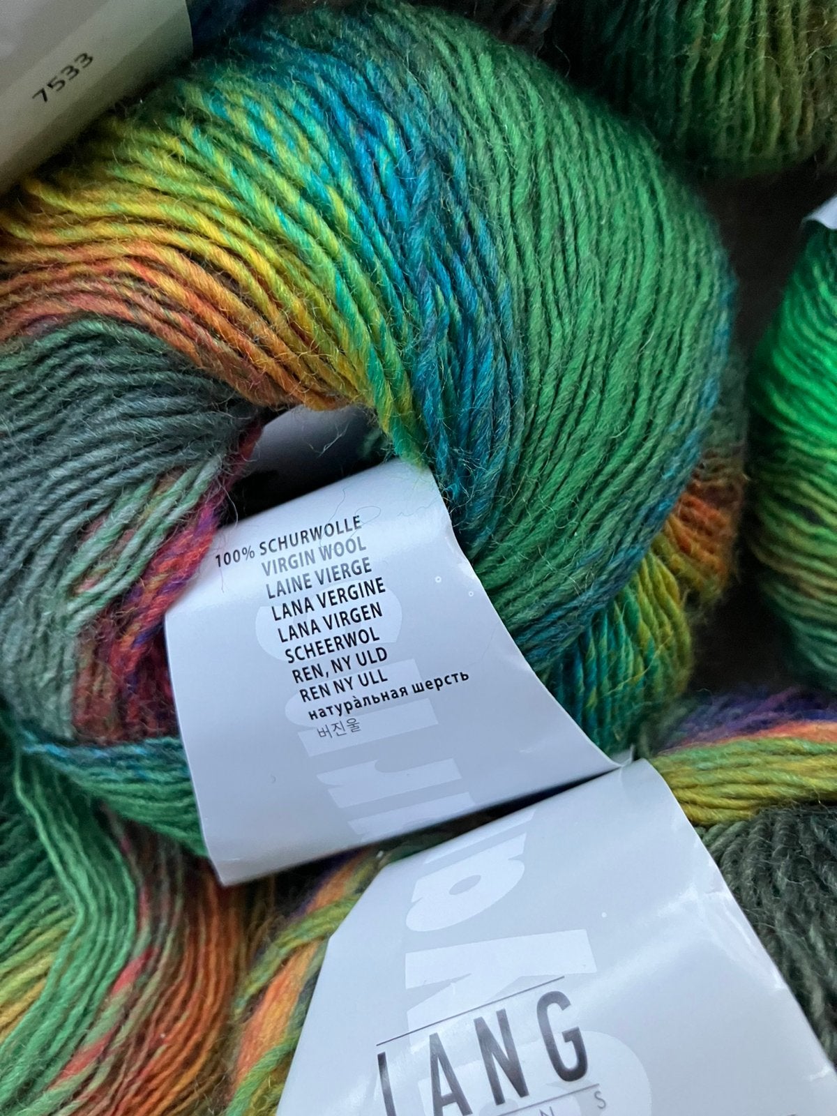 11 Lang Yarns Mille Colori Baby, kleur 0018, Ophalen of Verzenden, Nieuw, Breien of Haken, Patroon of Boek
