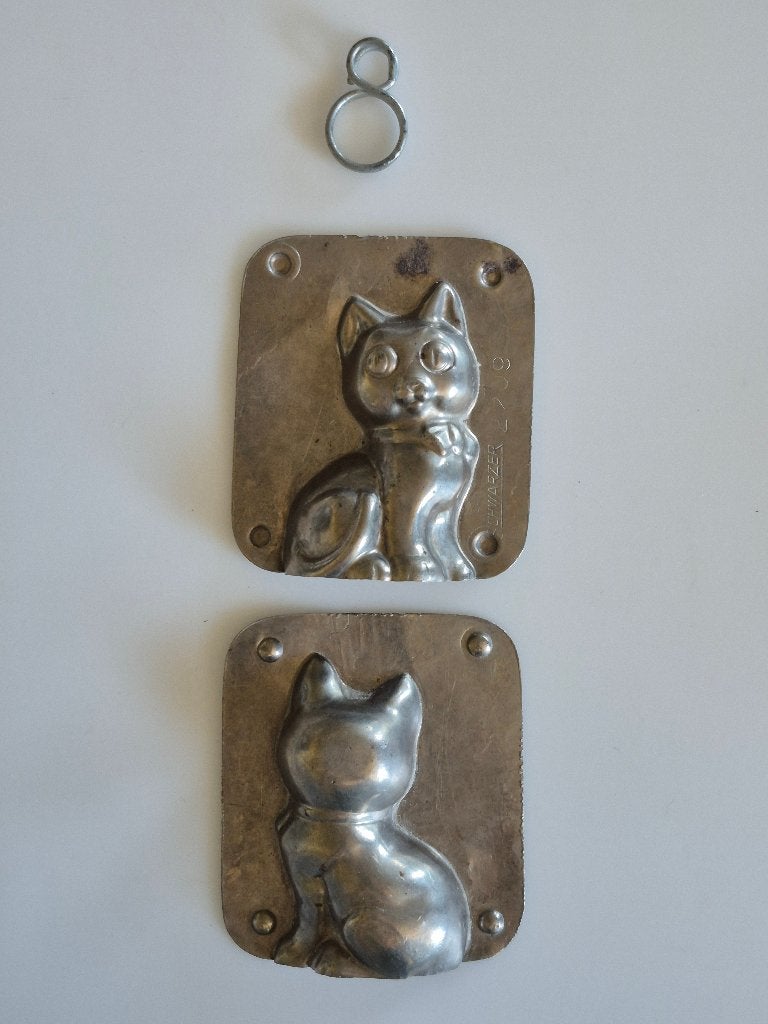 Chocoladevorm - Kat - Schwarzer, Ophalen of Verzenden