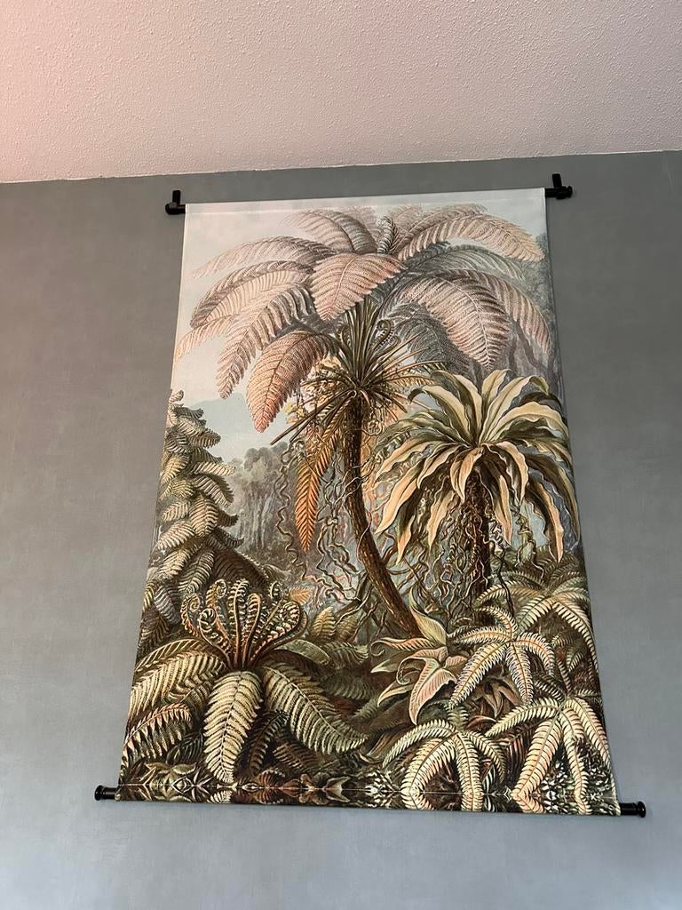 Wandkleed kleur groen, ecru mt 93x 142 cm, Groen, Ophalen of Verzenden, Zo goed als nieuw, 93 cm