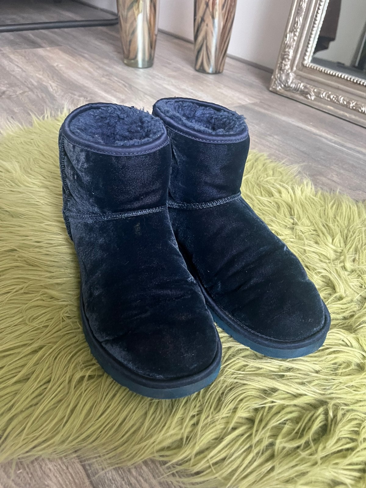 Ugg origineel blue velvet, Ophalen of Verzenden, Gedragen, Blauw