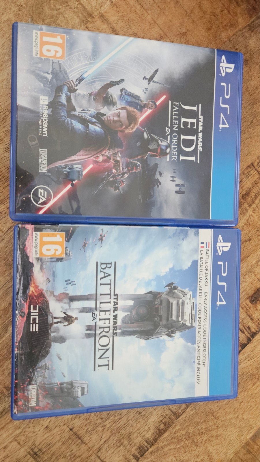Ps4 spellen Jedi fallen order& battlefront, Spelcomputers en Games, Games | Sony PlayStation 4, Avontuur en Actie, 1 speler, Ophalen of Verzenden