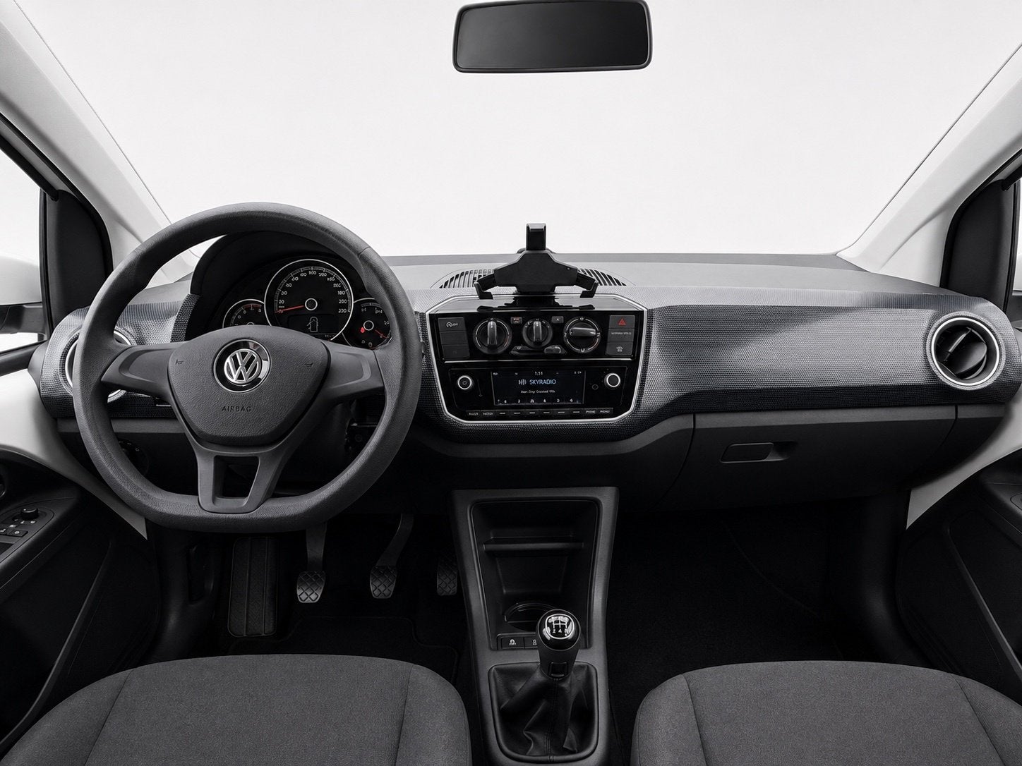 Volkswagen Up! 1.0 BMT move up!+Airco+NAP, Auto's, Voorwielaandrijving, Gebruikt, Wit, Origineel Nederlands