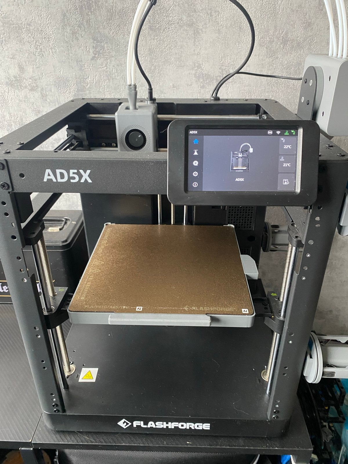 FlashForge AD5X 3D-printer - Zo goed als nieuw, Ophalen, Ingebouwde Wi-Fi, Zo goed als nieuw, Filament